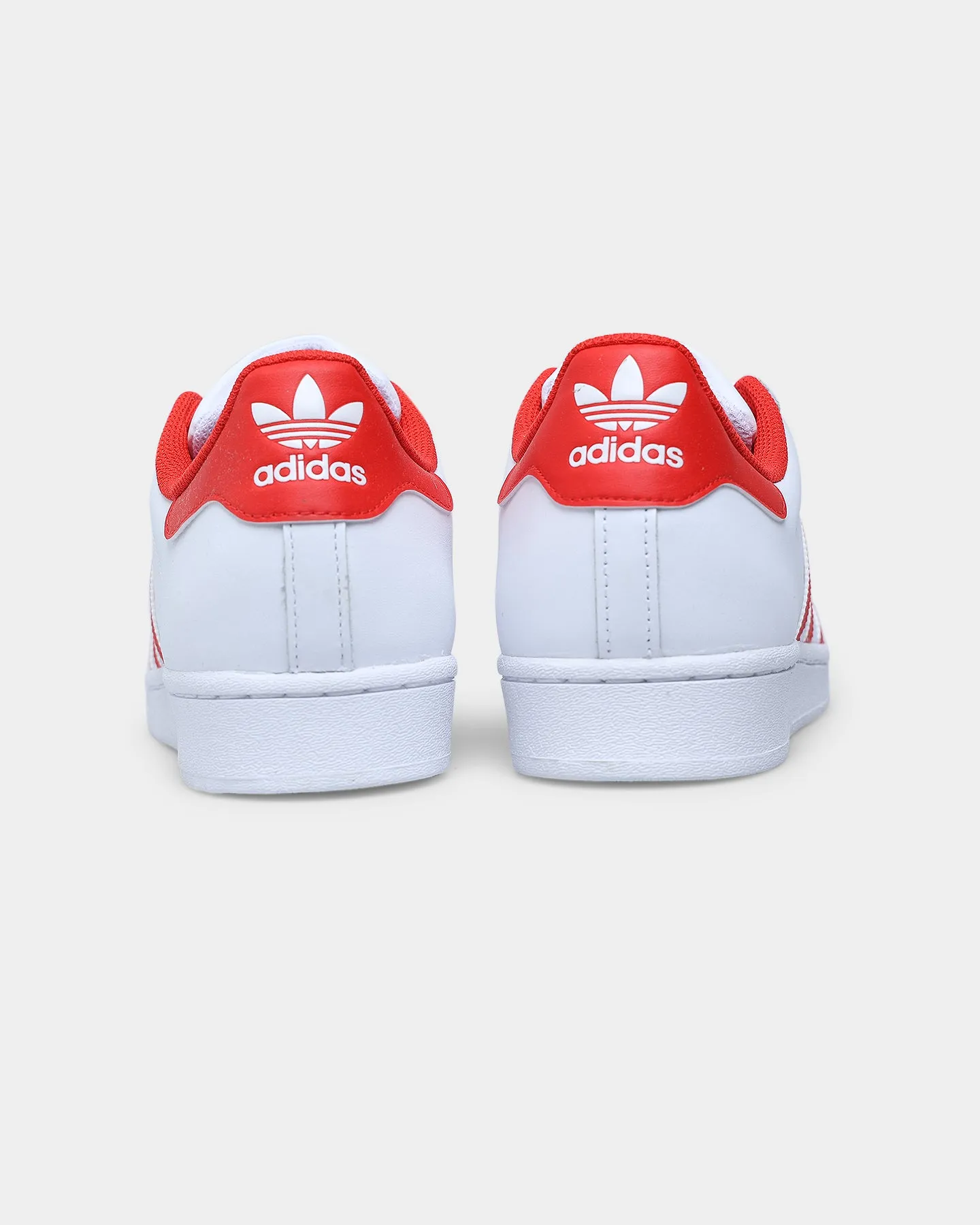 Adidas Superstar Cloud White / Vivid Red