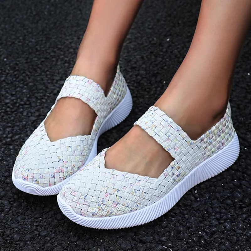 Alma Breathable Comfortable Pattern Fashion Sneakers