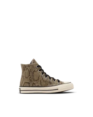 Chuck 70 Archive Reptile Suede Hi Sneakers