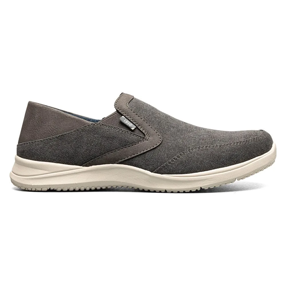 Conway Men's Nunn Bush Medium/Wide Toe Open Toe Slip-on Sneaker in Gunmetal