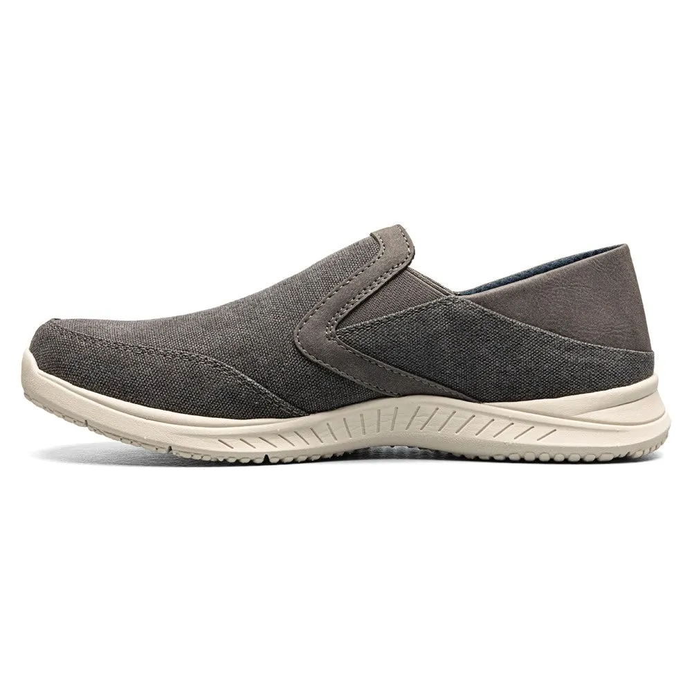 Conway Men's Nunn Bush Medium/Wide Toe Open Toe Slip-on Sneaker in Gunmetal