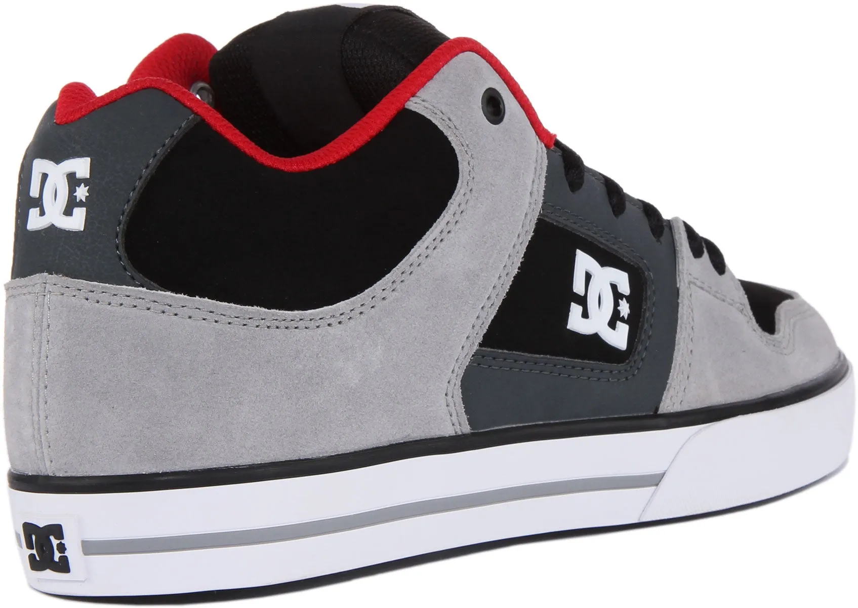 Dc Shoes Pure Mid In Grey For Men