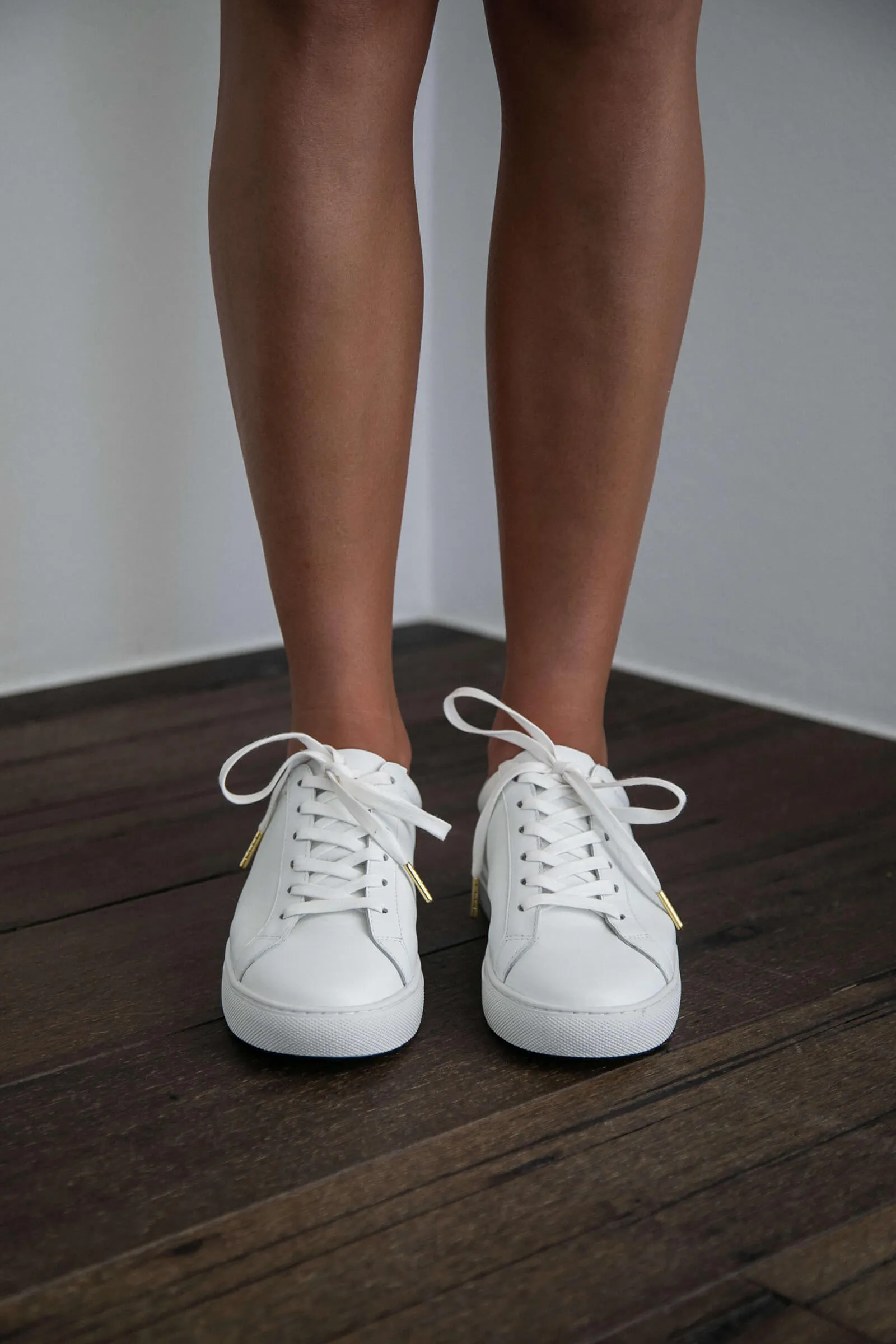 Essential White Leather Sneaker