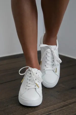 Essential White Leather Sneaker