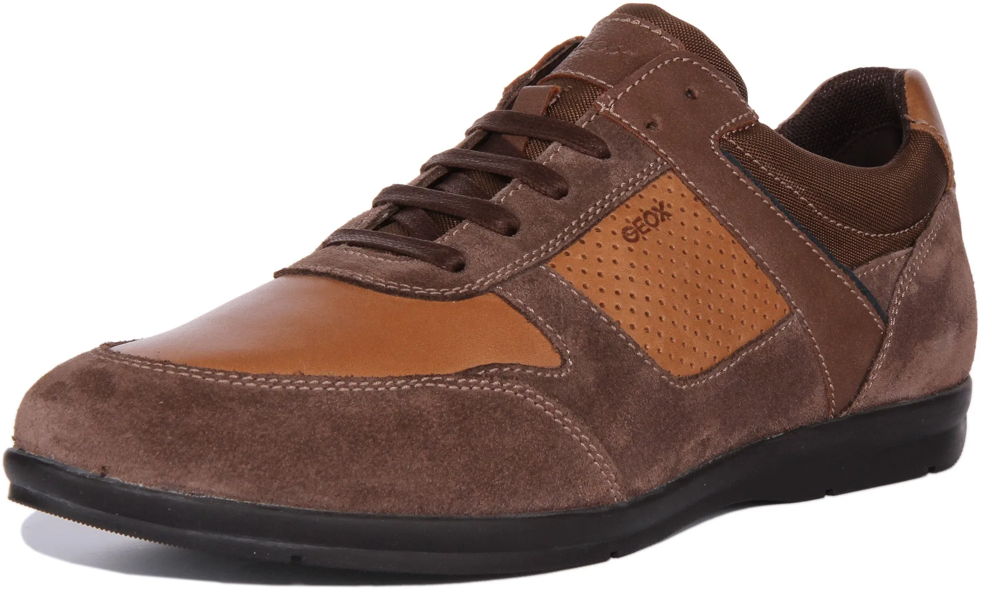 Geox U Adrien A In Brown For Men