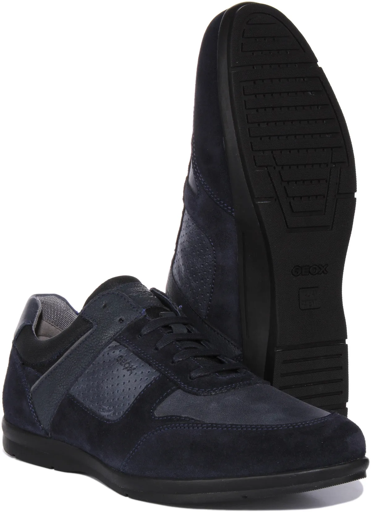 Geox U Adrien A In Navy For Men