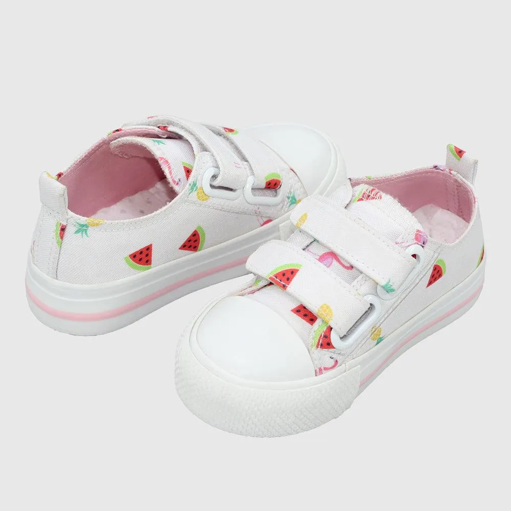 Girls' Printed Sneakers