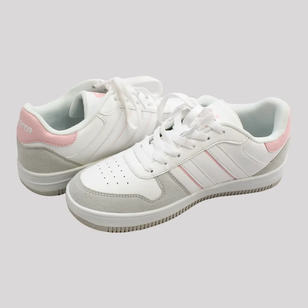 Girls' White Sneakers