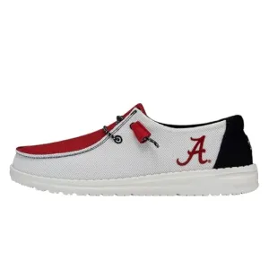 Hey Dude Women's Wendy Alabama Crimson Tide Size 9 | Women’s Shoes | Women’s Slip-on Loafers | Comfortable & Light-Weight