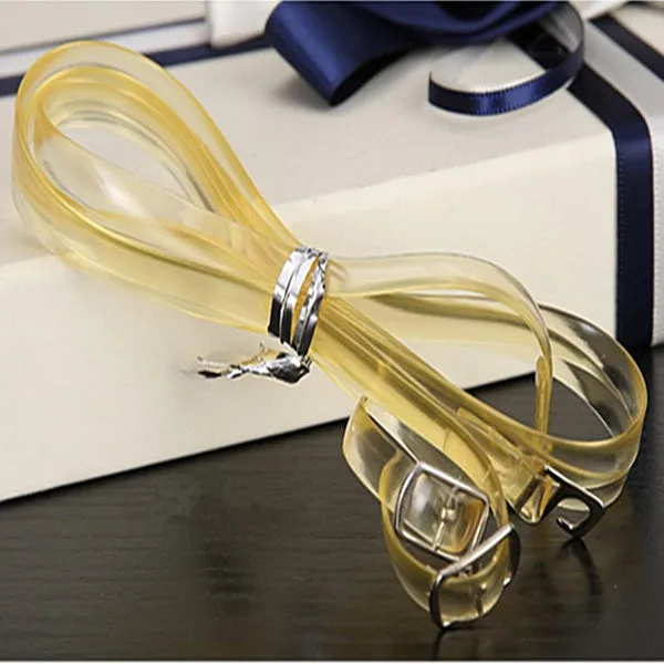 High Quality Elastic Transparent Ankle Shoes Strap