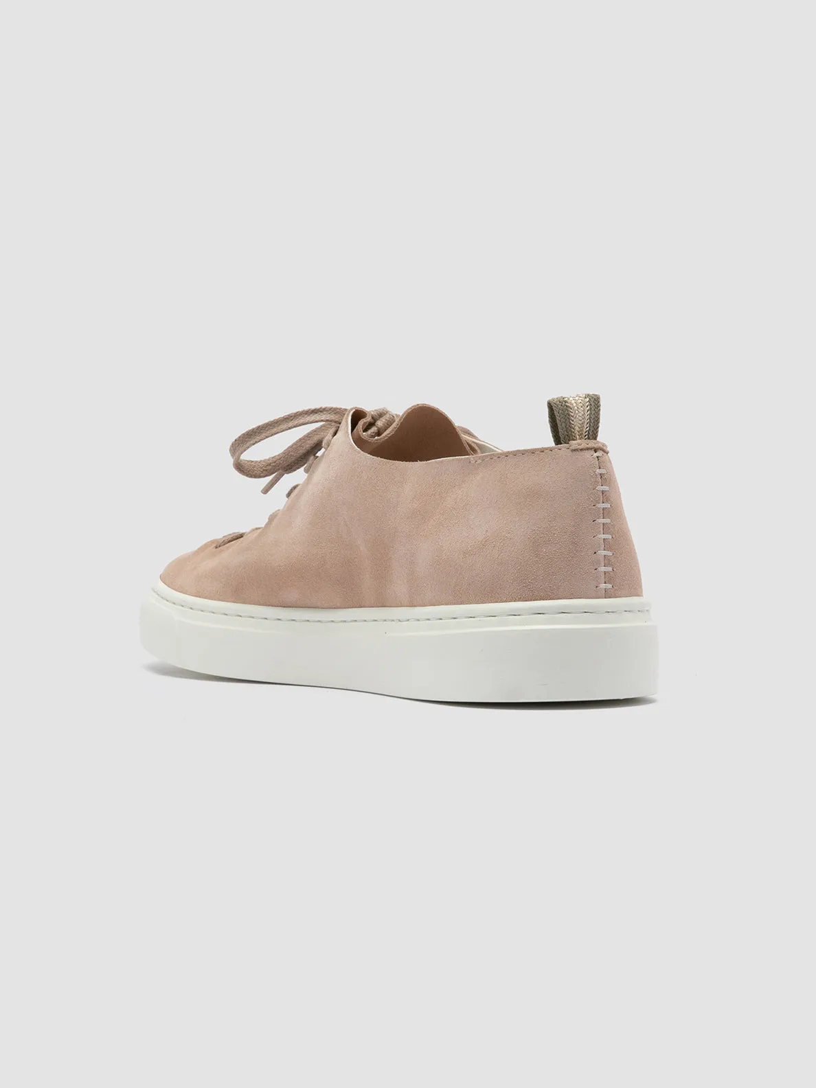 LEGGERA 100 - Rose Suede Low Top Sneakers