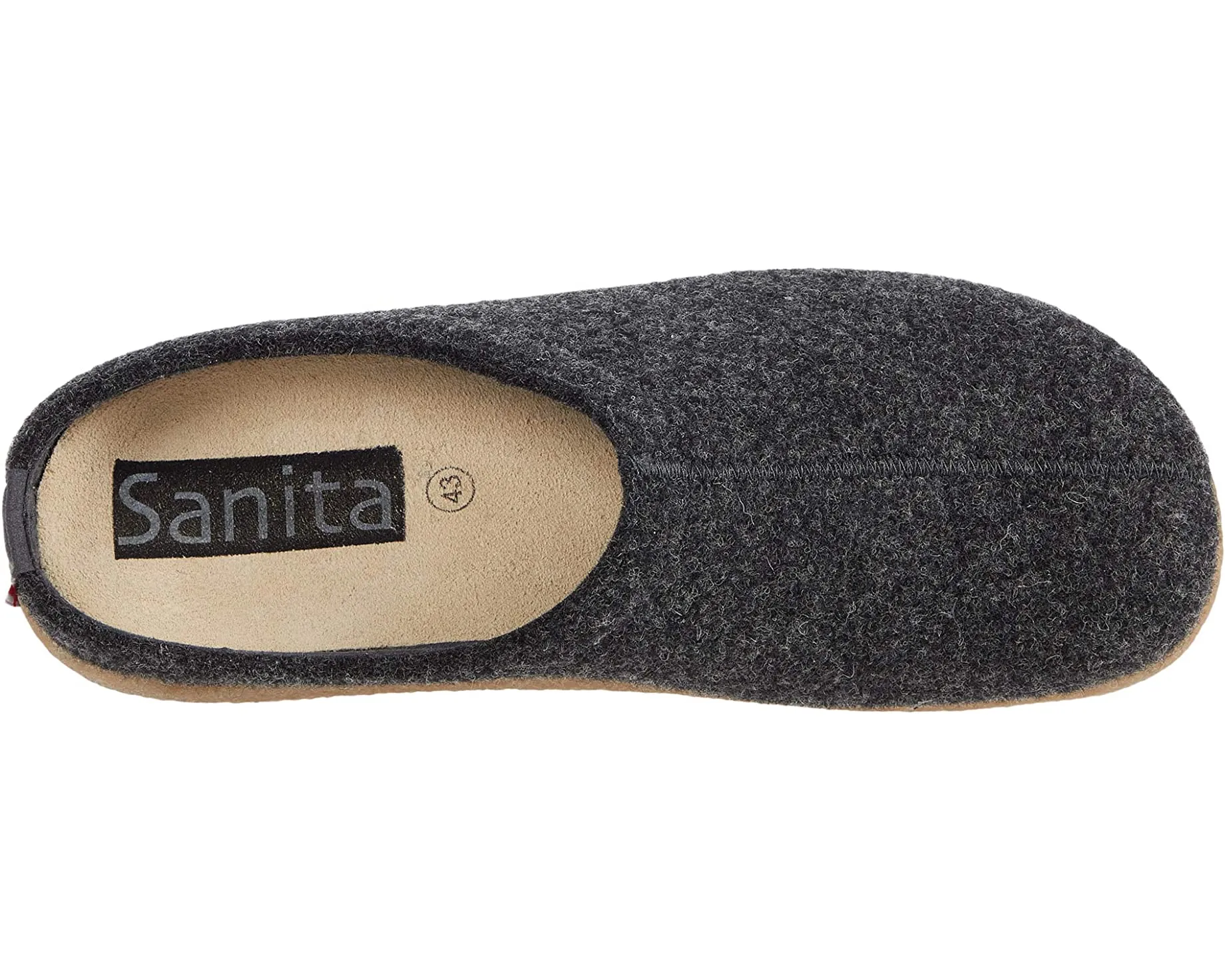 Lodge Slide Sanita Slippers, Charcoal