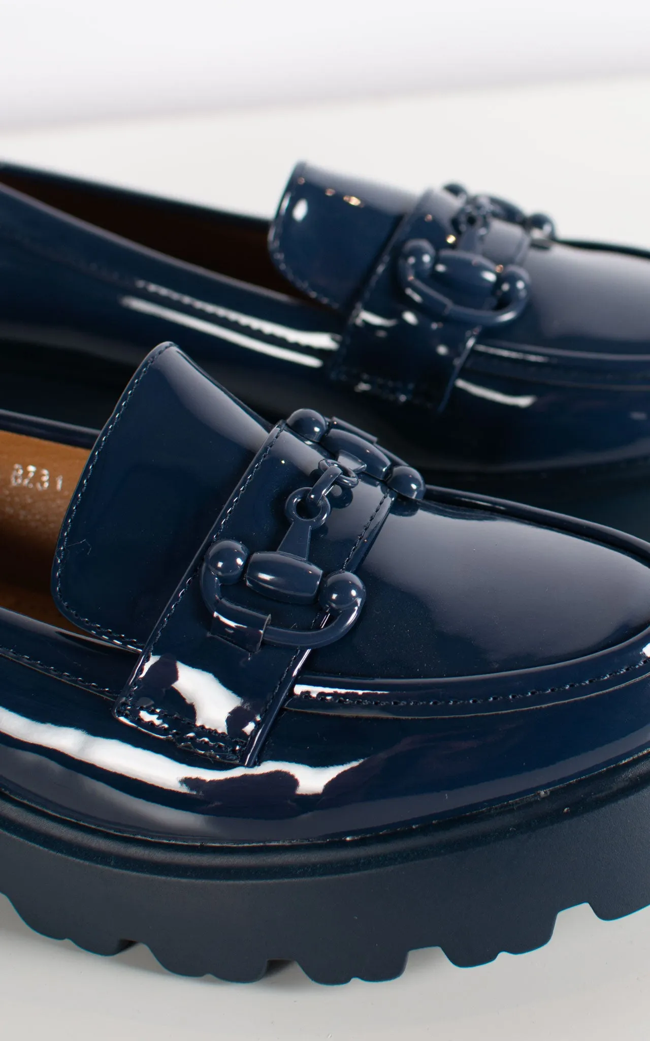 Lola Loafer | Navy