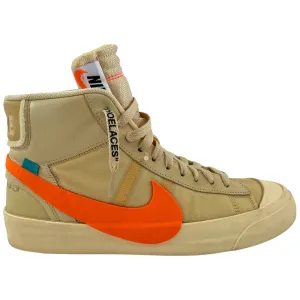 Men's X Off White Blazer High Trainers Beige Size EU 42.5 / UK 8.5