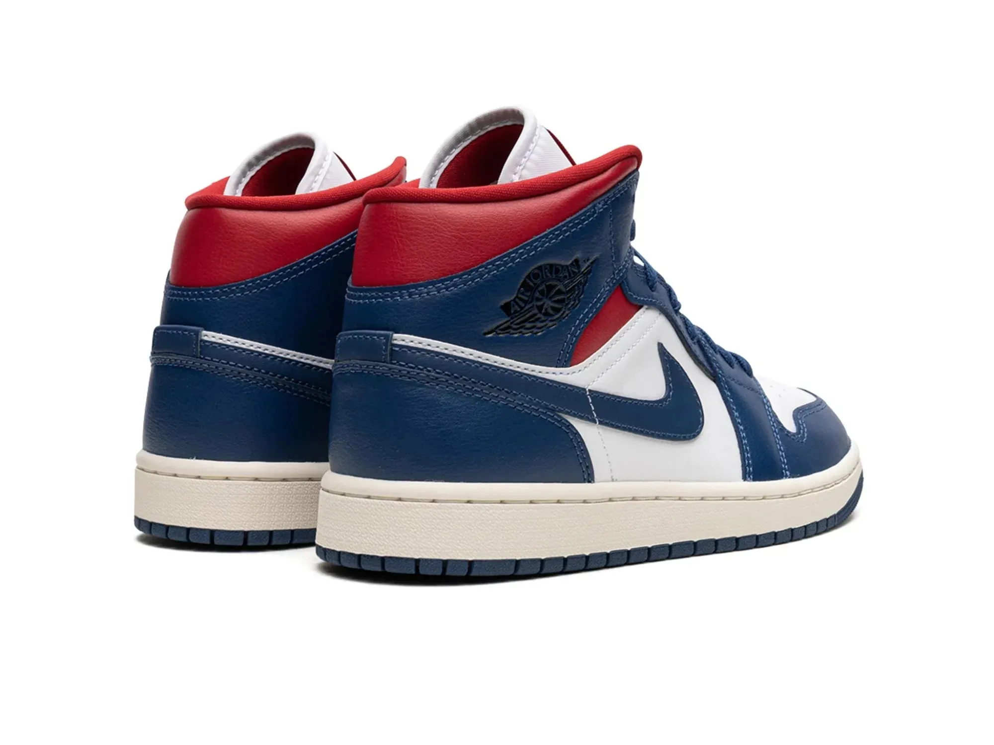 Nike Air Jordan 1 Mid "French Blue Gym Red"