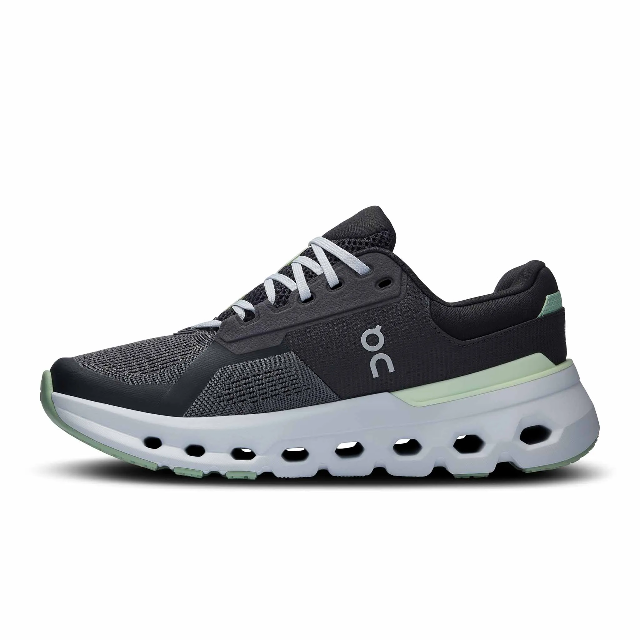 On | Women's Cloudrunner 2 Running Shoes - Shadow/Lima