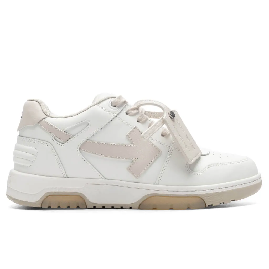 Out of Office Calf Leather - White/Beige