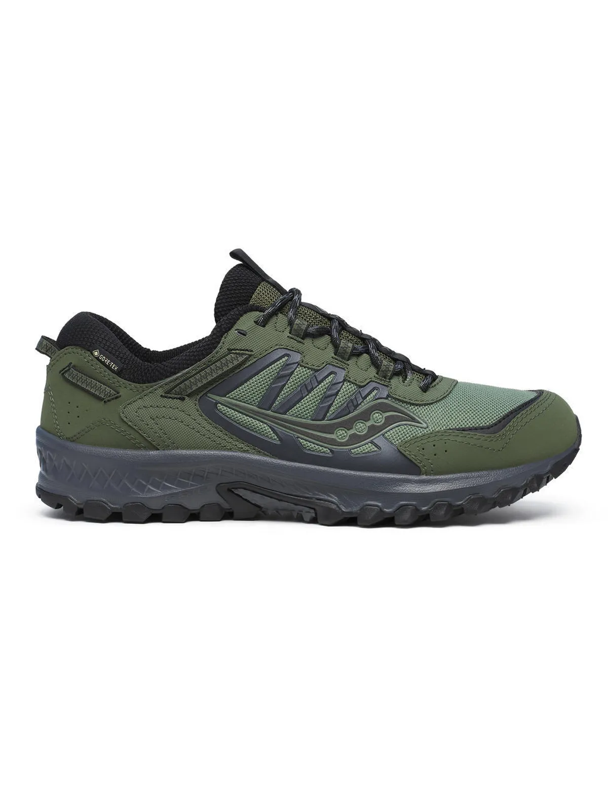 Saucony Grid Peak Goretex Forest/Black