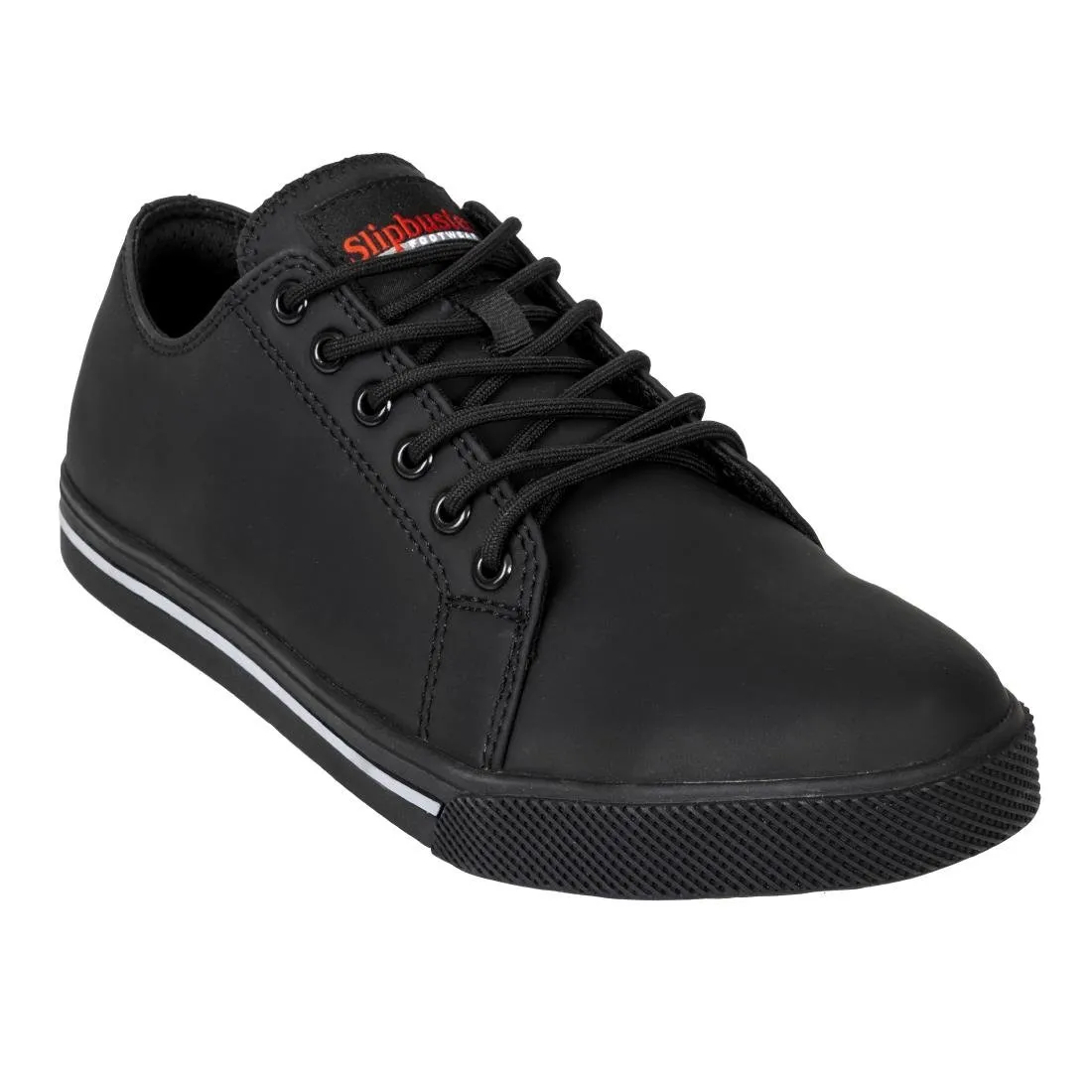 Slipbuster Microfibre Safety Trainers Matte Black 39 - BA060-39