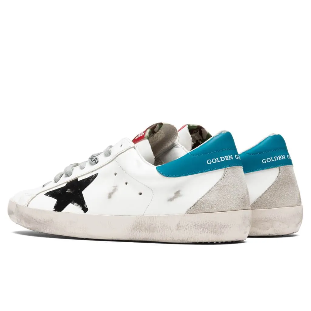 Super-Star Sneakers - White/Black/Petroleum/Ice