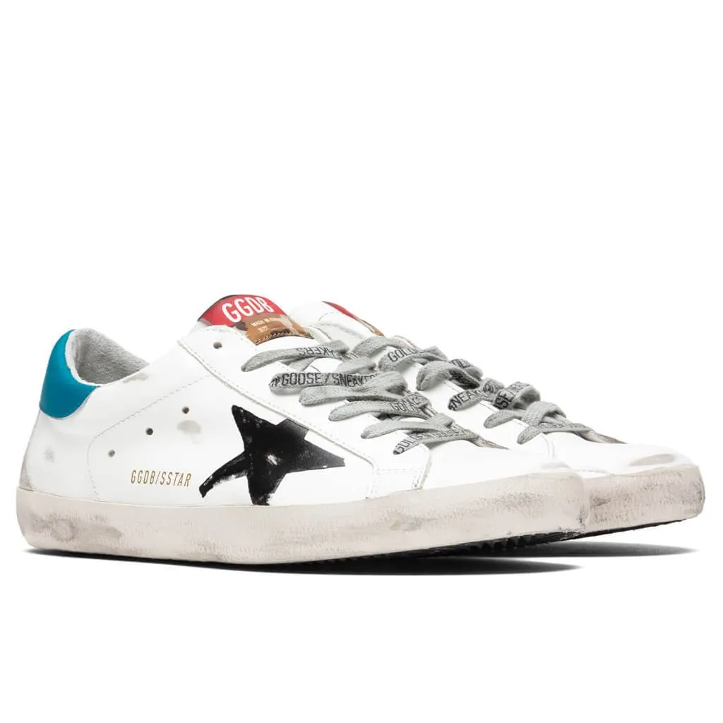 Super-Star Sneakers - White/Black/Petroleum/Ice