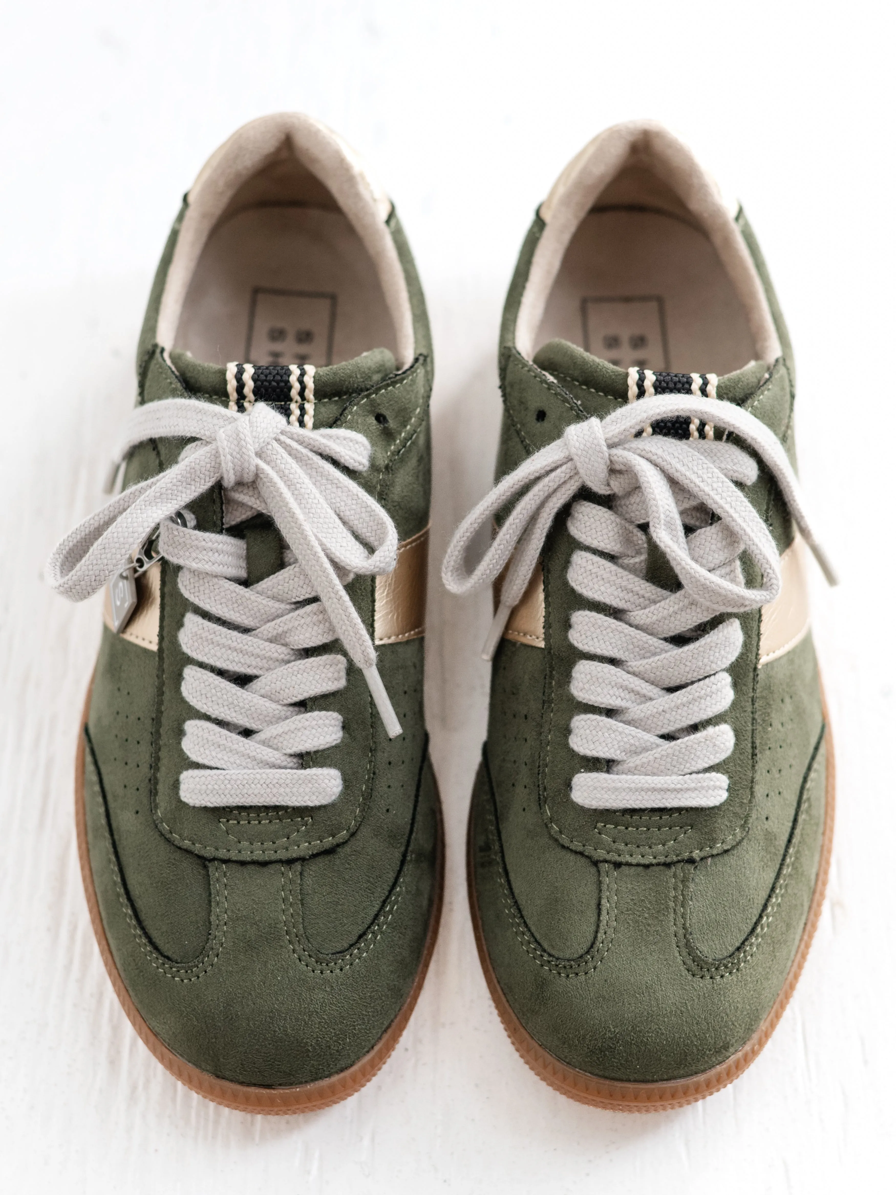 Sydney Olive Suede by ShuShop