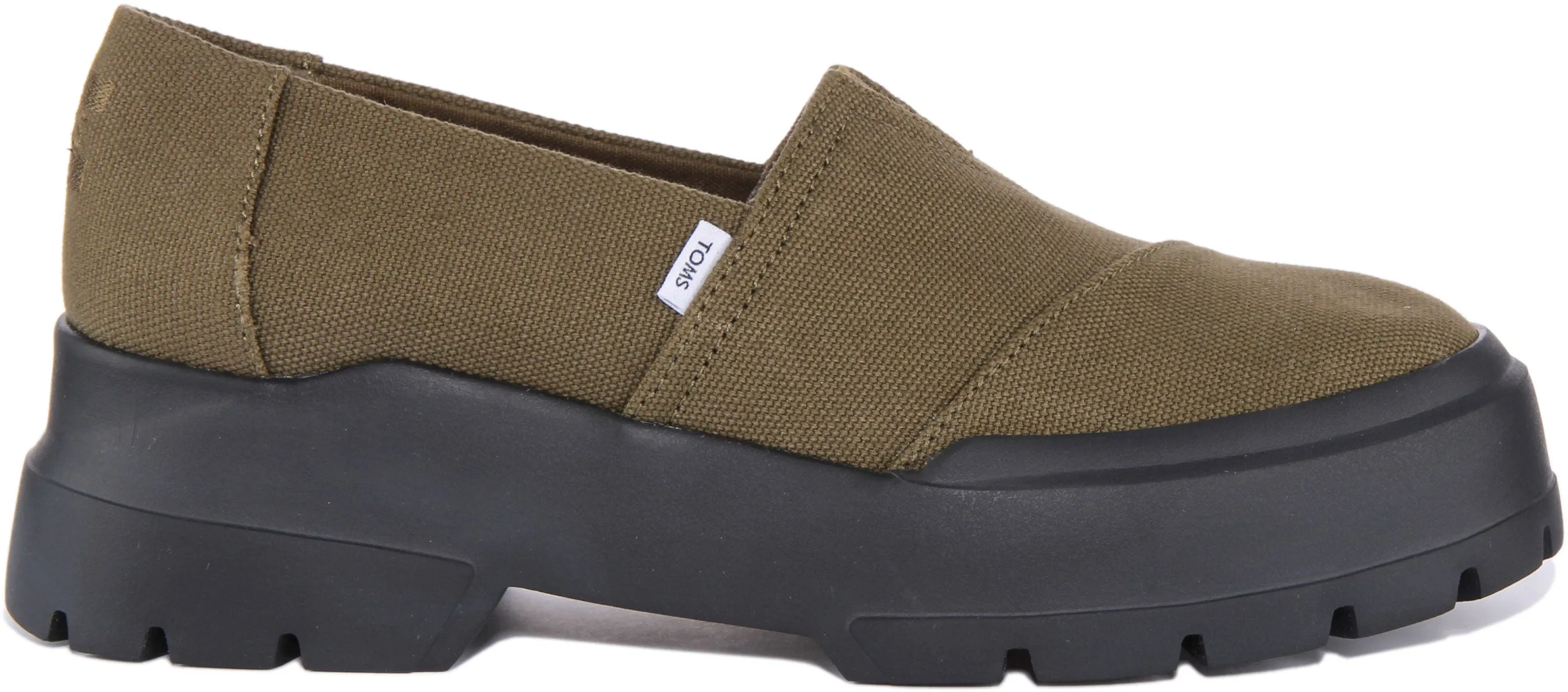 Toms Comlow Sneak In Olive For Women