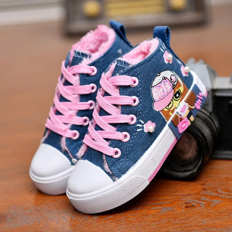 Totem Trek Canvas Sneakers for Girls