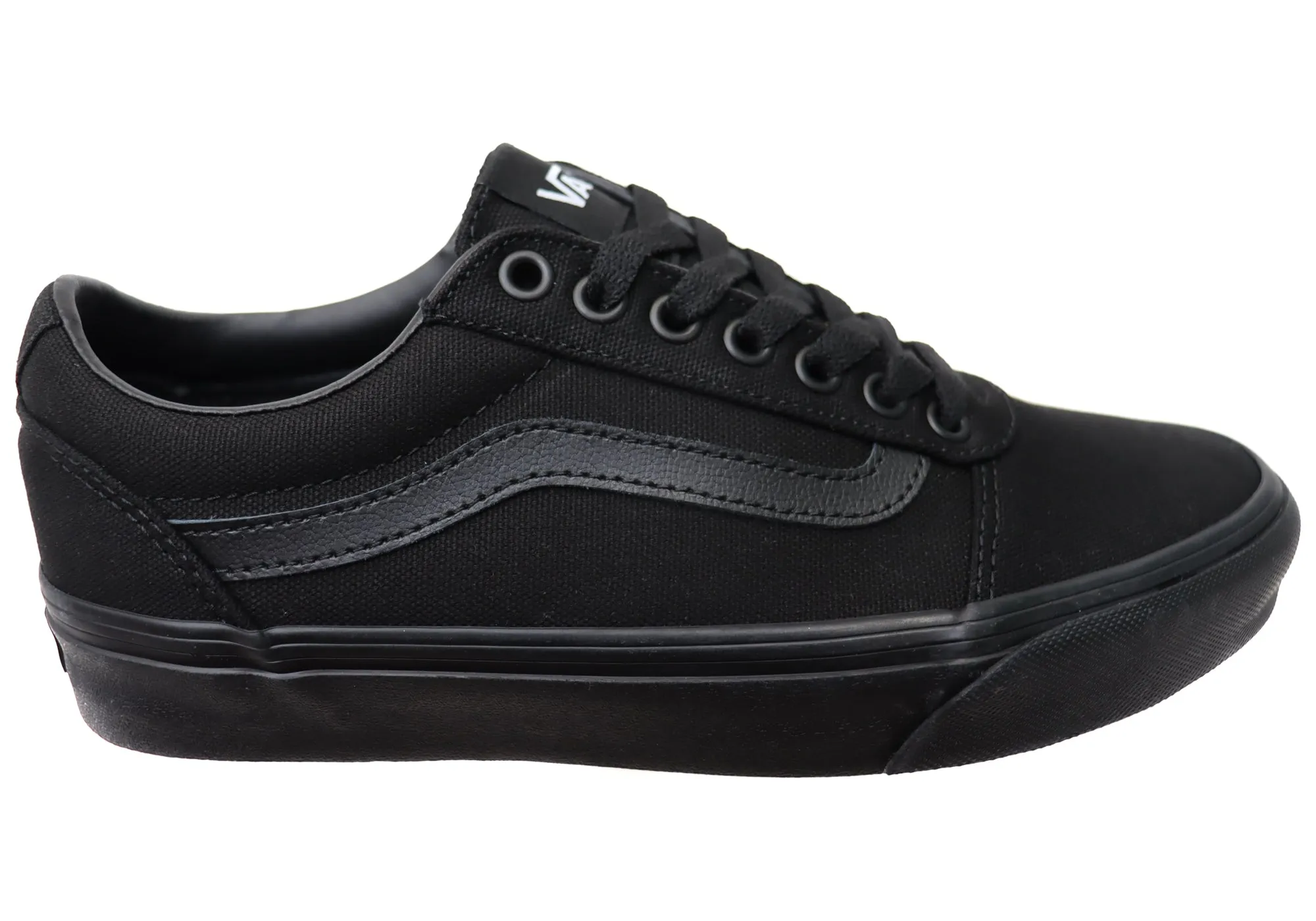 Vans Womens Ward Comfortable Lace Up Sneakers