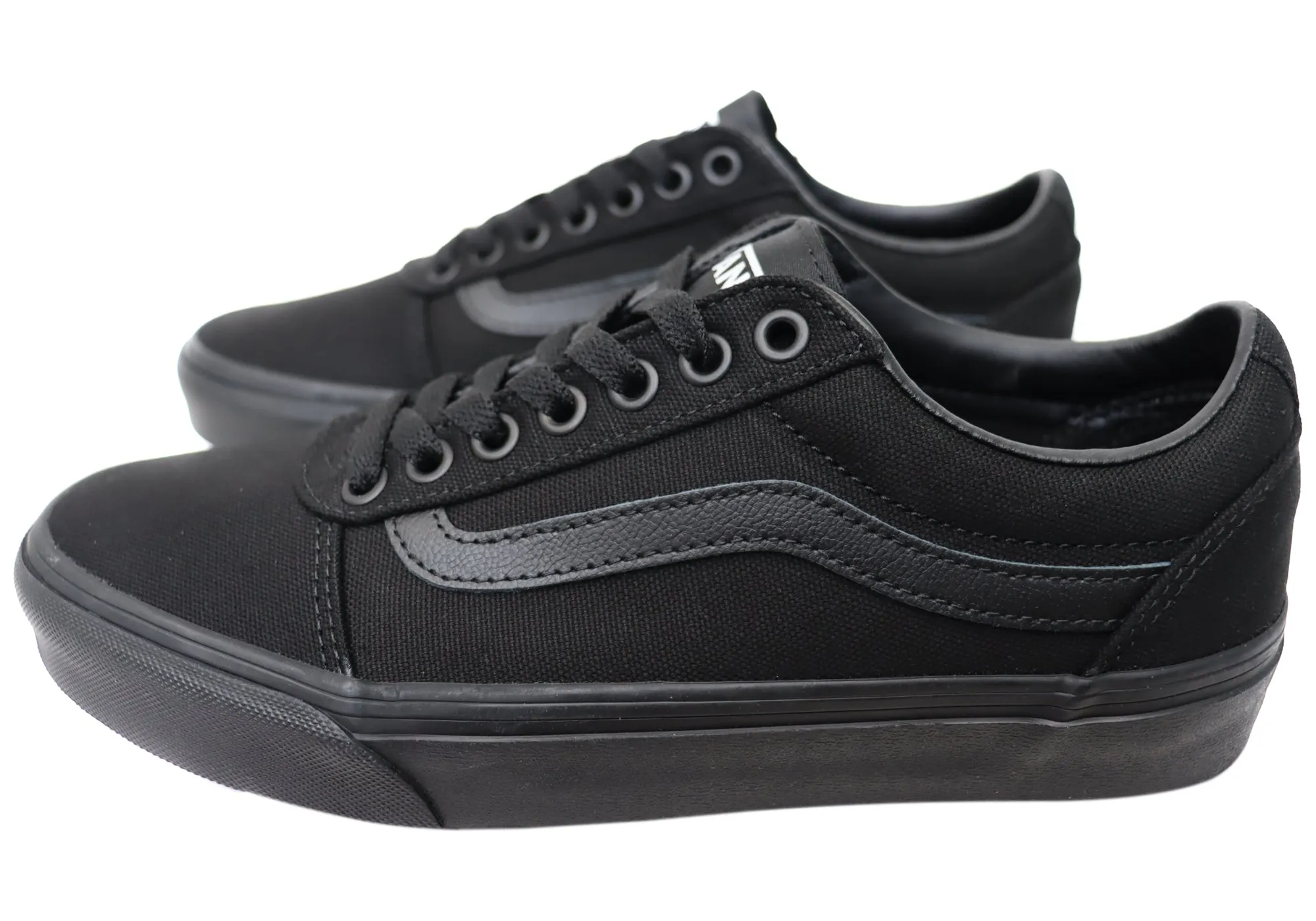 Vans Womens Ward Comfortable Lace Up Sneakers