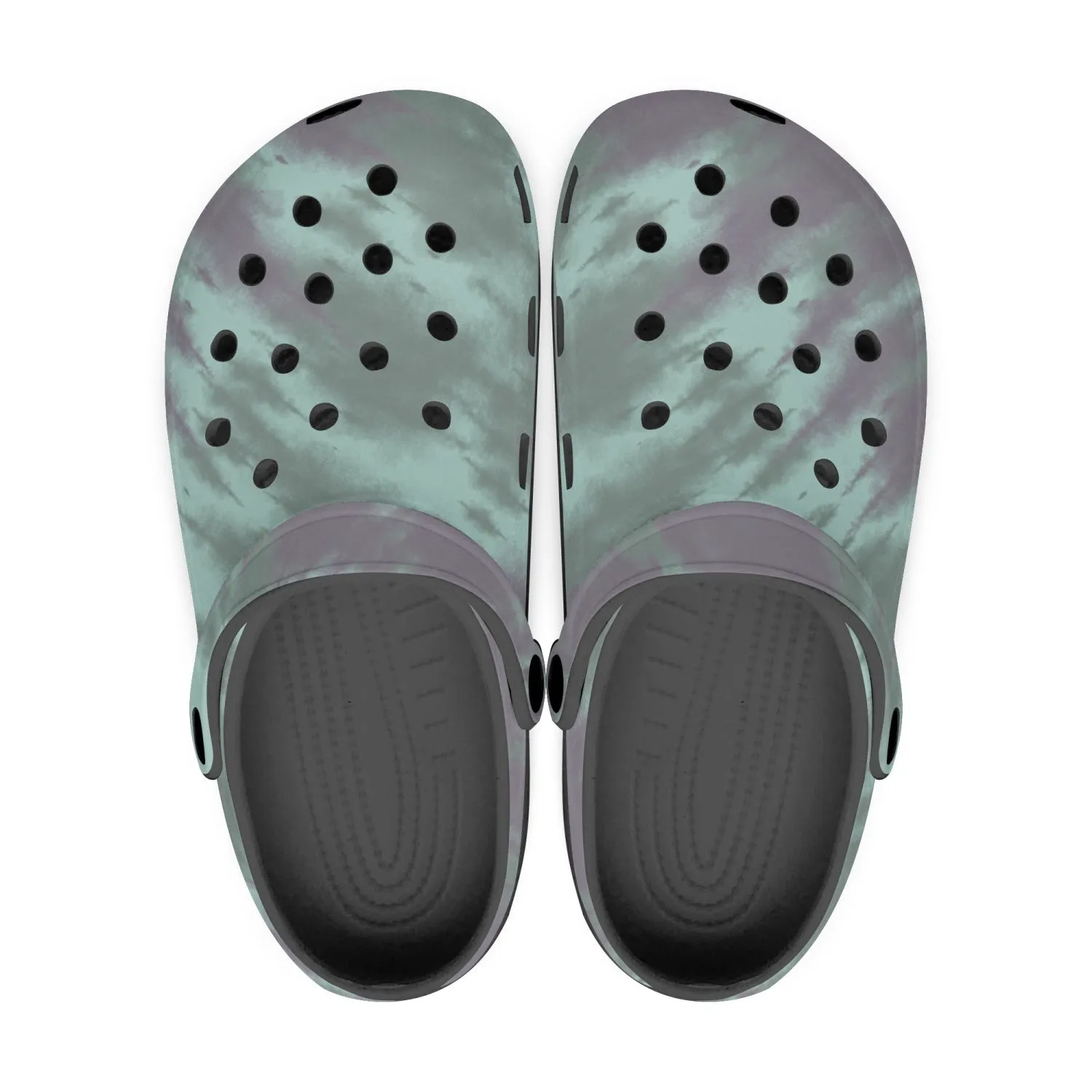 Women's Lightweight Clogs Tie Dye Sage