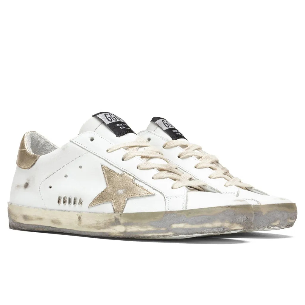 Women's Super-Star Sneakers - White/Gold