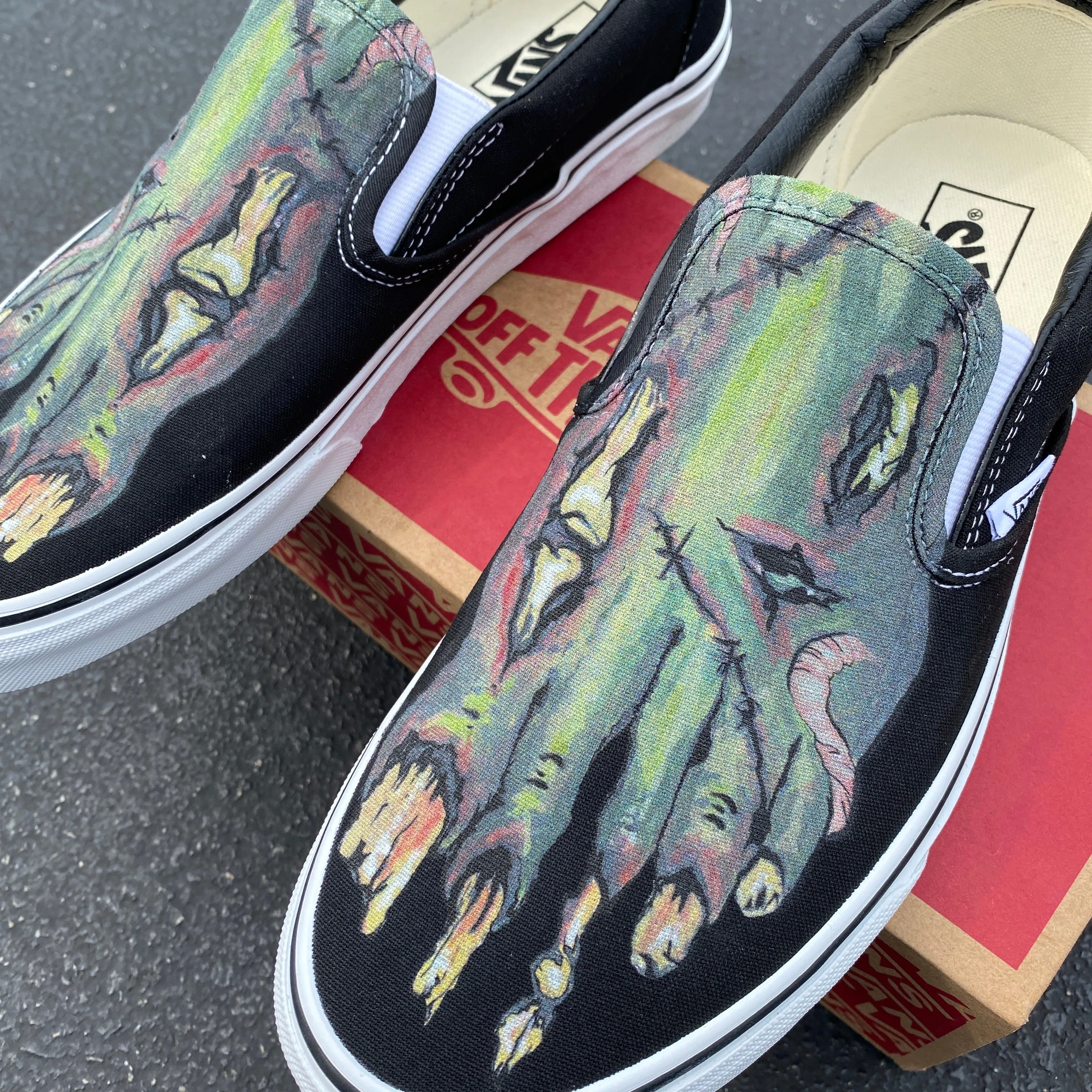 Zombie Feet - Custom Slip Ons